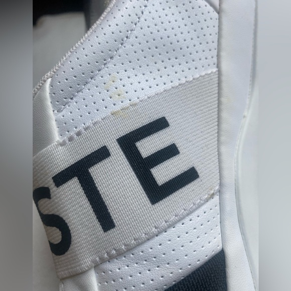 Lacoste Misano Elastic White and Navy Sneakers 9.5 - Picture 5 of 9